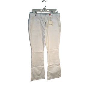 Denim High Rise Flare Pants